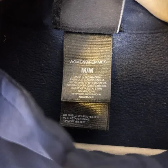 The North Face Blue Hardshell Zip Up Women's Jacket Medium - Picture 6 of 6